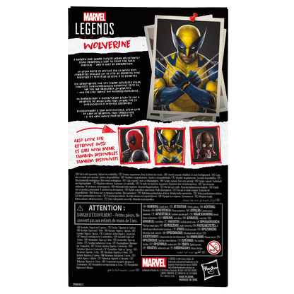 Hasbro Marvel Legends Series Deadpool & Wolverine Wolverine