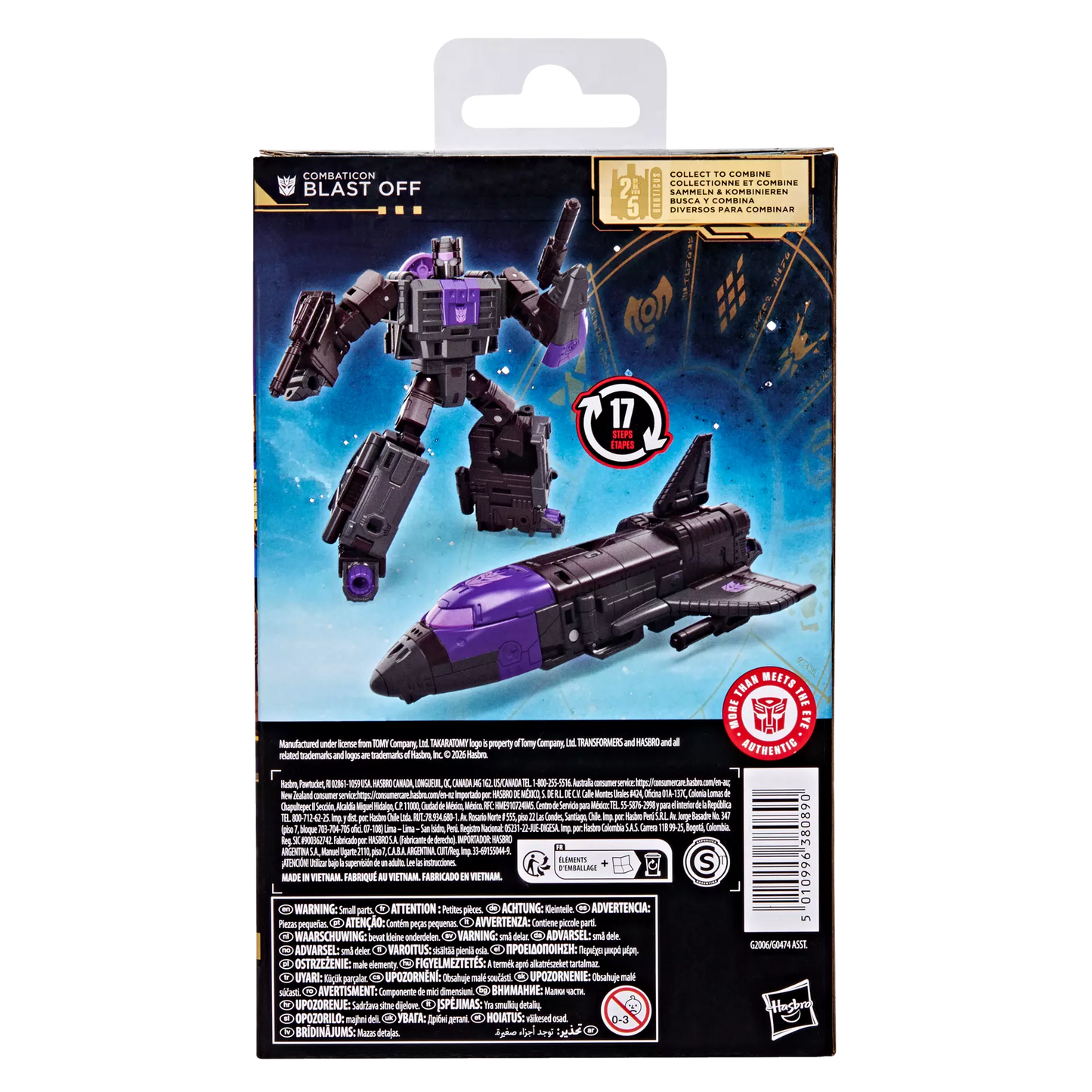 Hasbro Transformers Age Of The Primes Combacticon Blast Off