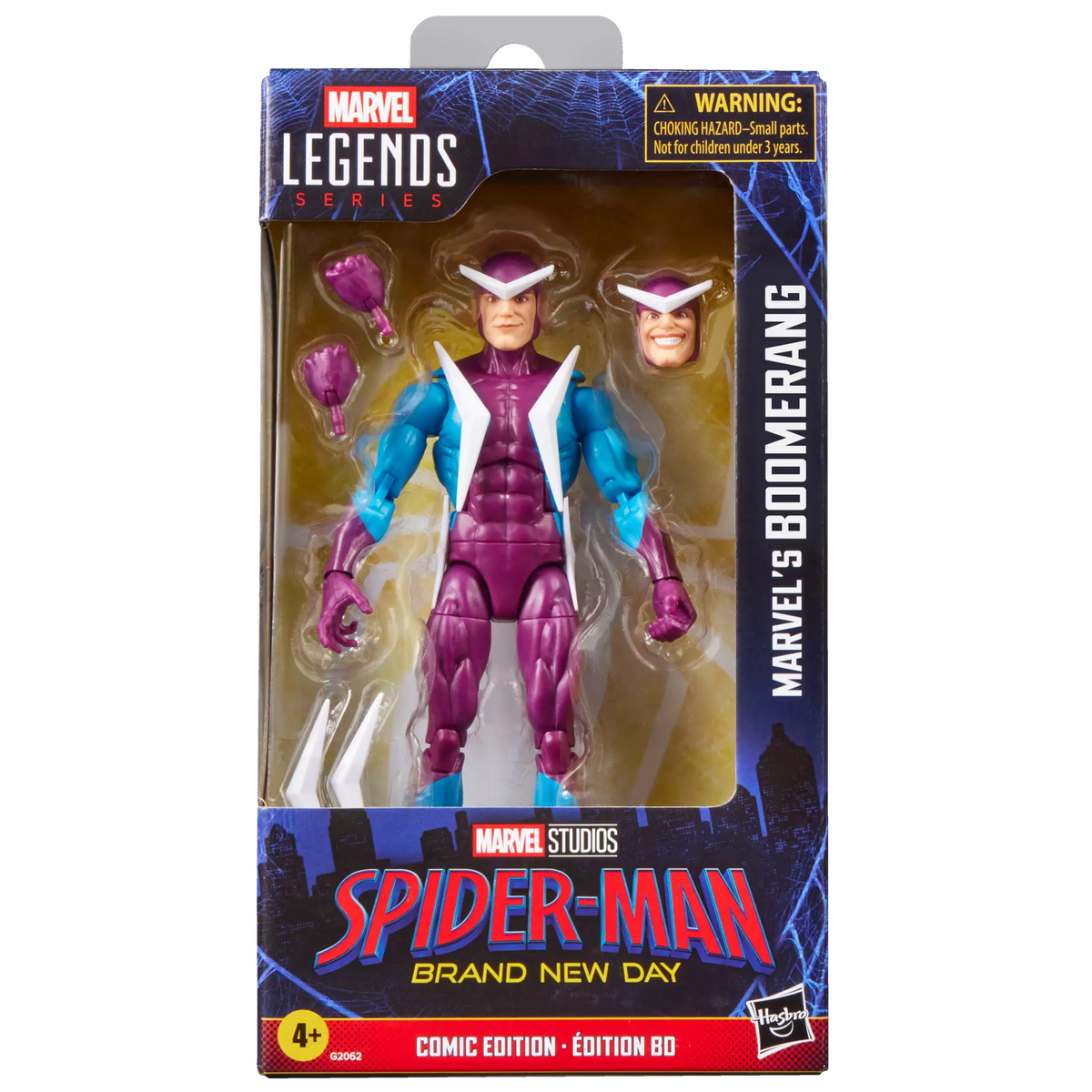 Hasbro Marvel Legends Series Spider-Man Brand New Day Marvel's Boomerang