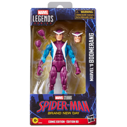 Hasbro Marvel Legends Series Spider-Man Brand New Day Marvel's Boomerang