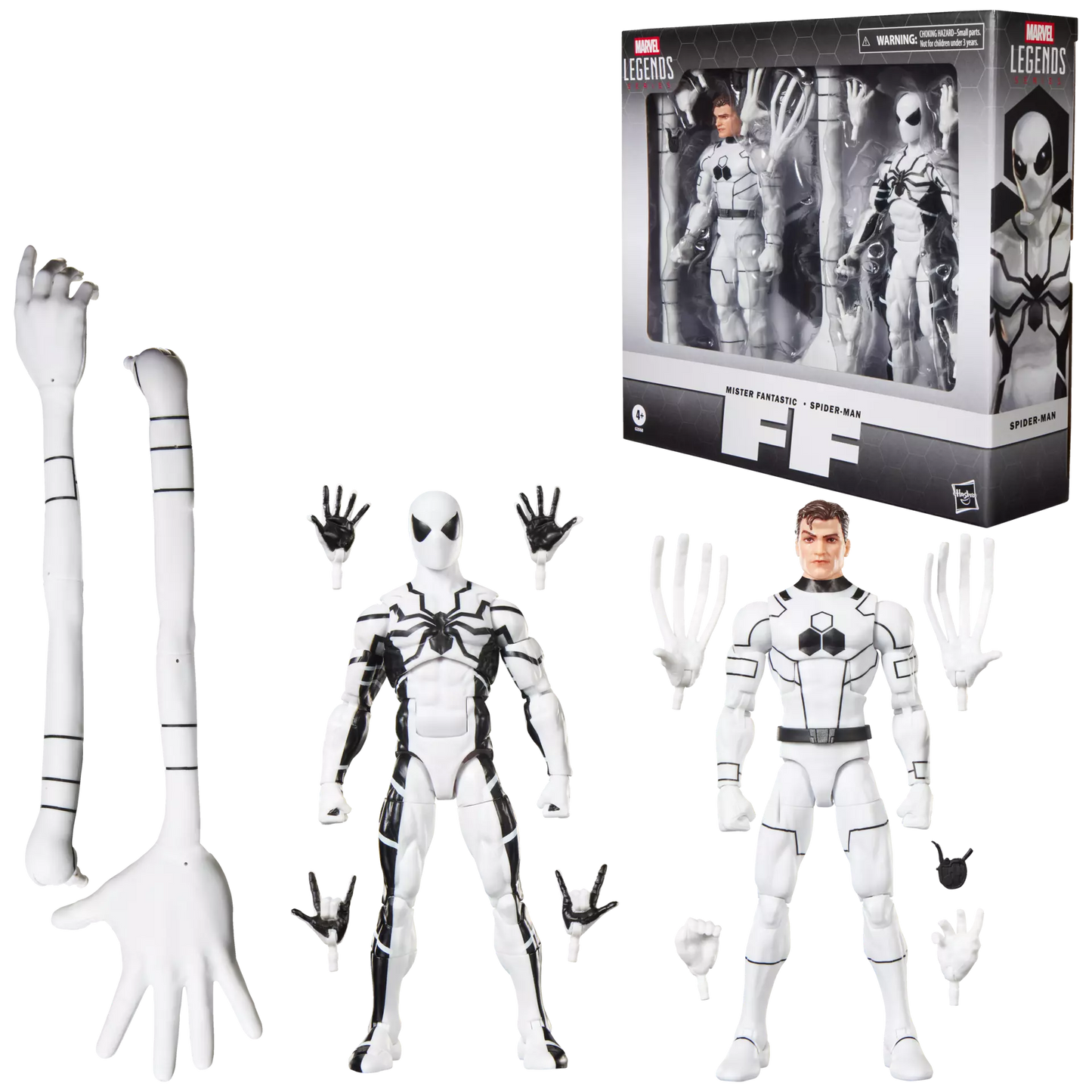 Hasbro Marvel Legends Series Future Foundation Mister Fantastic And Spider-Man