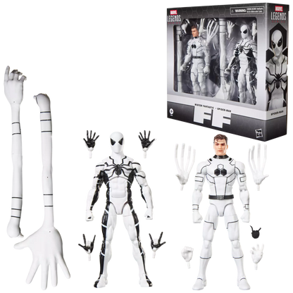 Hasbro Marvel Legends Series Future Foundation Mister Fantastic And Spider-Man