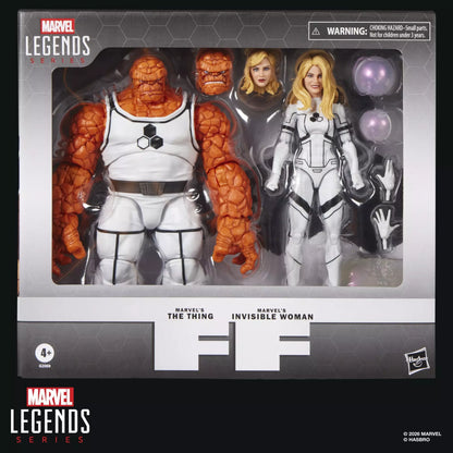 Hasbro Marvel Legends Series Future Foundation The Thing And Invisible Woman