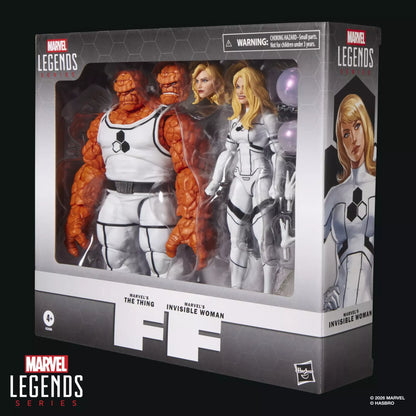 Hasbro Marvel Legends Series Future Foundation The Thing And Invisible Woman