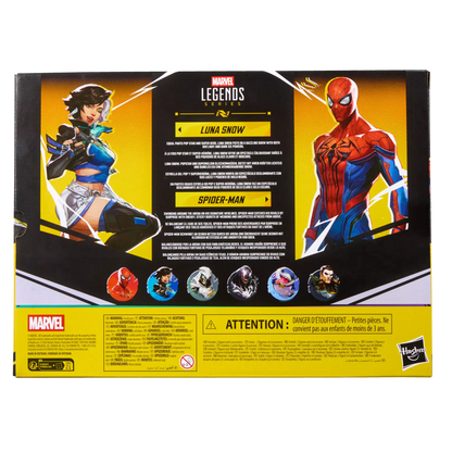 Hasbro Marvel Legends Series Spider-Man & Luna Snow - Marvel Rivals -
