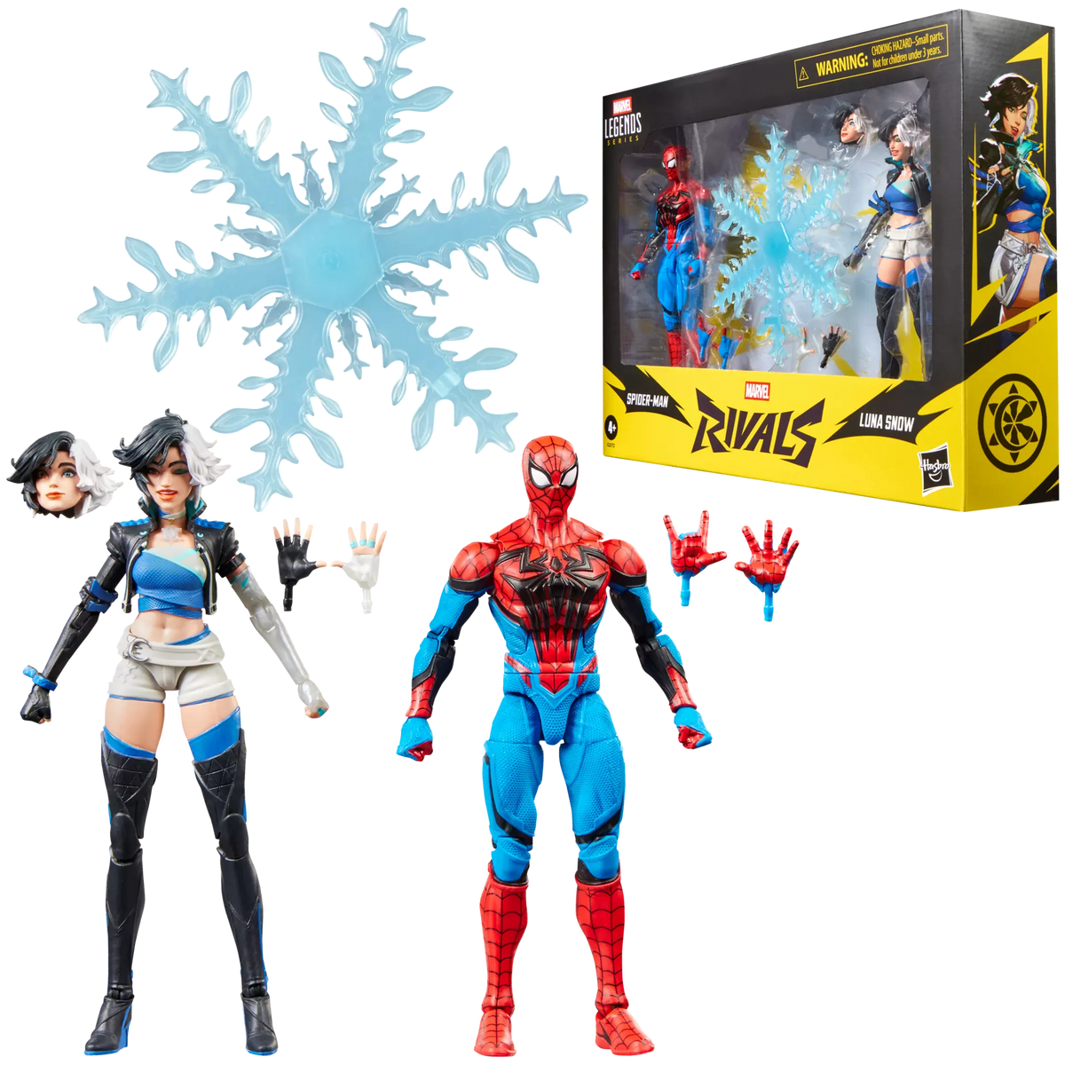 Hasbro Marvel Legends Series Spider-Man & Luna Snow - Marvel Rivals -