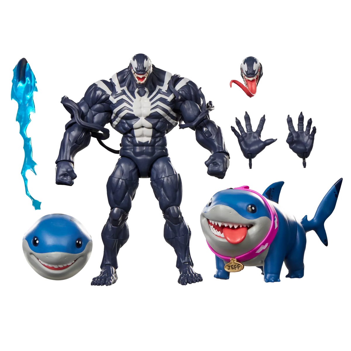Hasbro Marvel Legends Series Venom & Jeff The Land Shark - Marvel Rivals -