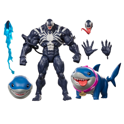 Hasbro Marvel Legends Series Venom & Jeff The Land Shark - Marvel Rivals -