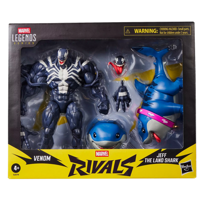 Hasbro Marvel Legends Series Venom & Jeff The Land Shark - Marvel Rivals -