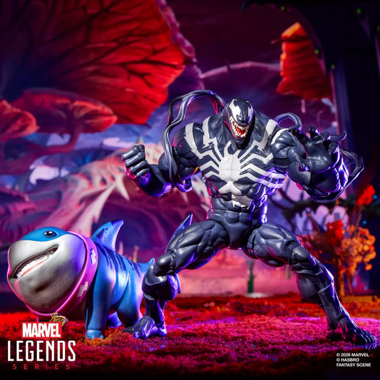 Hasbro Marvel Legends Series Venom & Jeff The Land Shark - Marvel Rivals -