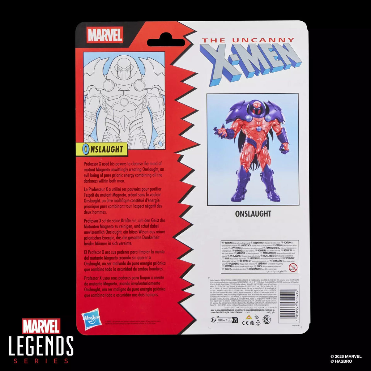Hasbro Marvel Comics The Uncanny X-Men Onslaught