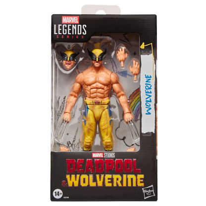 Hasbro Marvel Legends Series Deadpool & Wolverine Wolverine Shirtless