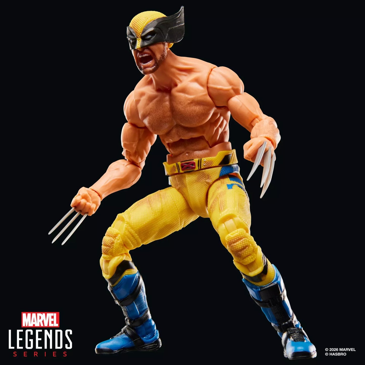 Hasbro Marvel Legends Series Deadpool & Wolverine Wolverine Shirtless
