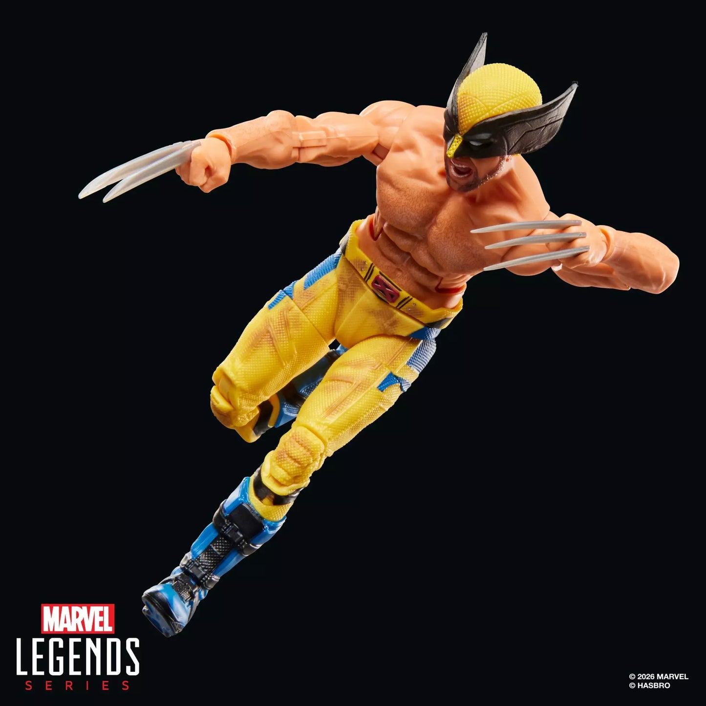 Hasbro Marvel Legends Series Deadpool & Wolverine Wolverine Shirtless