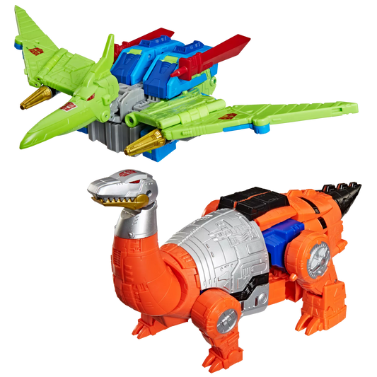 Hasbro Transformers Age Of The Primes G2 Dinobot Swoop & G2 Dinobot Sludge