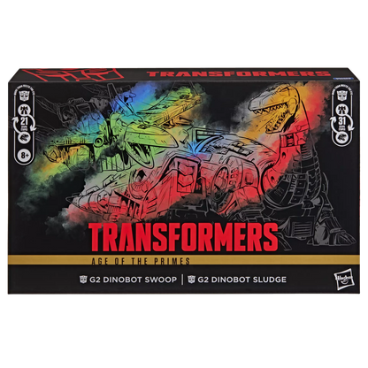 Hasbro Transformers Age Of The Primes G2 Dinobot Swoop & G2 Dinobot Sludge