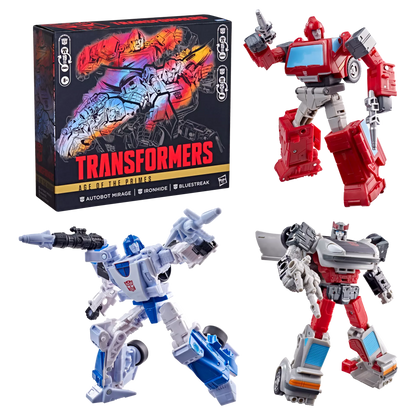 Hasbro Transformers Age Of The Primes Autobot Mirage - Ironhide - Bluestreak