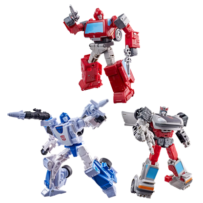 Hasbro Transformers Age Of The Primes Autobot Mirage - Ironhide - Bluestreak