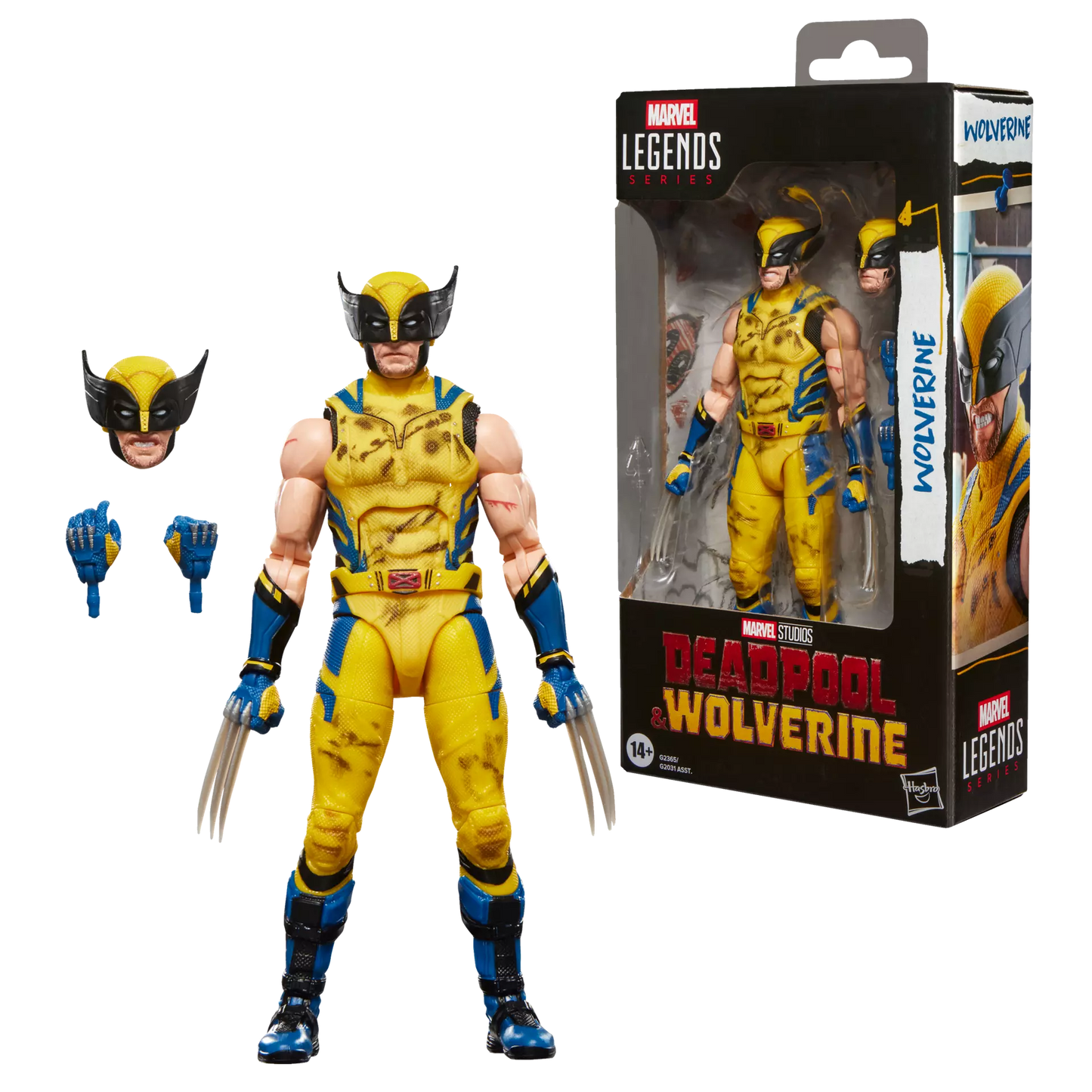 Hasbro Marvel Legends Series Deadpool & Wolverine Wolverine Sleeveless