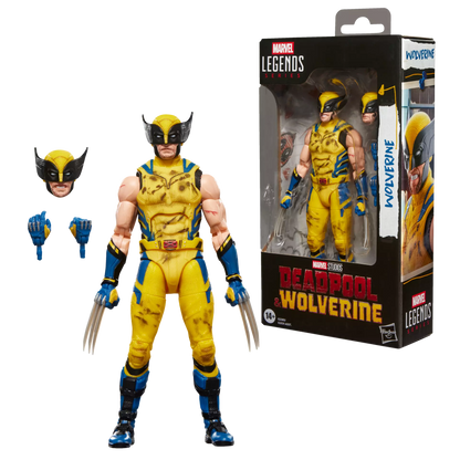 Hasbro Marvel Legends Series Deadpool & Wolverine Wolverine Sleeveless
