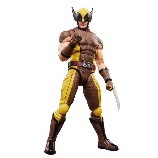 Hasbro Marvel Legends Series Deadpool & Wolverine Wolverine Brown Suit