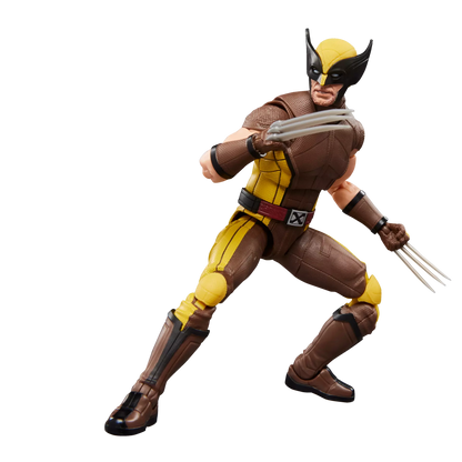 Hasbro Marvel Legends Series Deadpool & Wolverine Wolverine Brown Suit