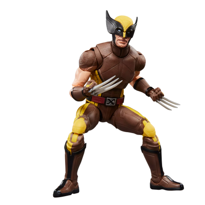 Hasbro Marvel Legends Series Deadpool & Wolverine Wolverine Brown Suit