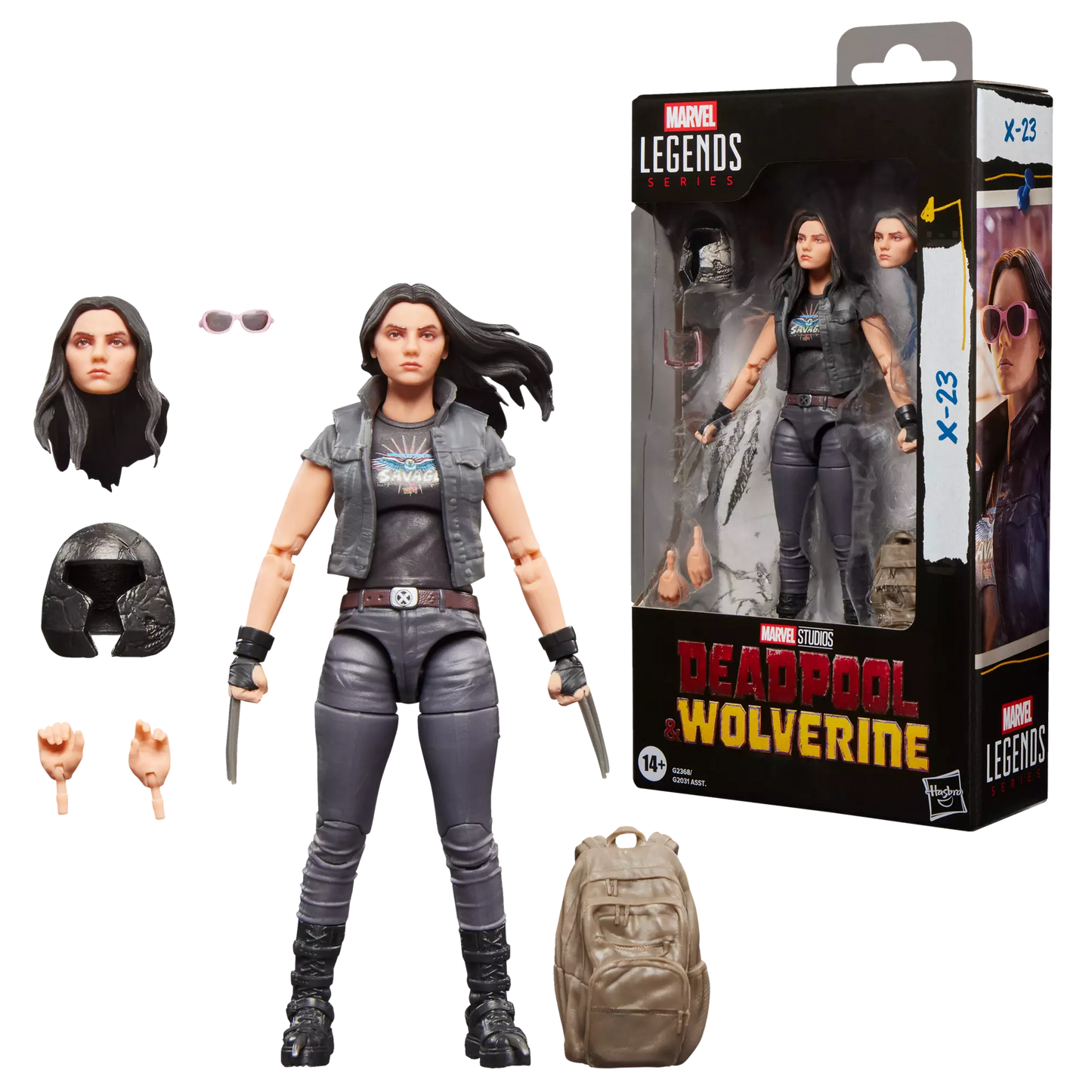 Hasbro Marvel Legends Series Deadpool & Wolverine X-23