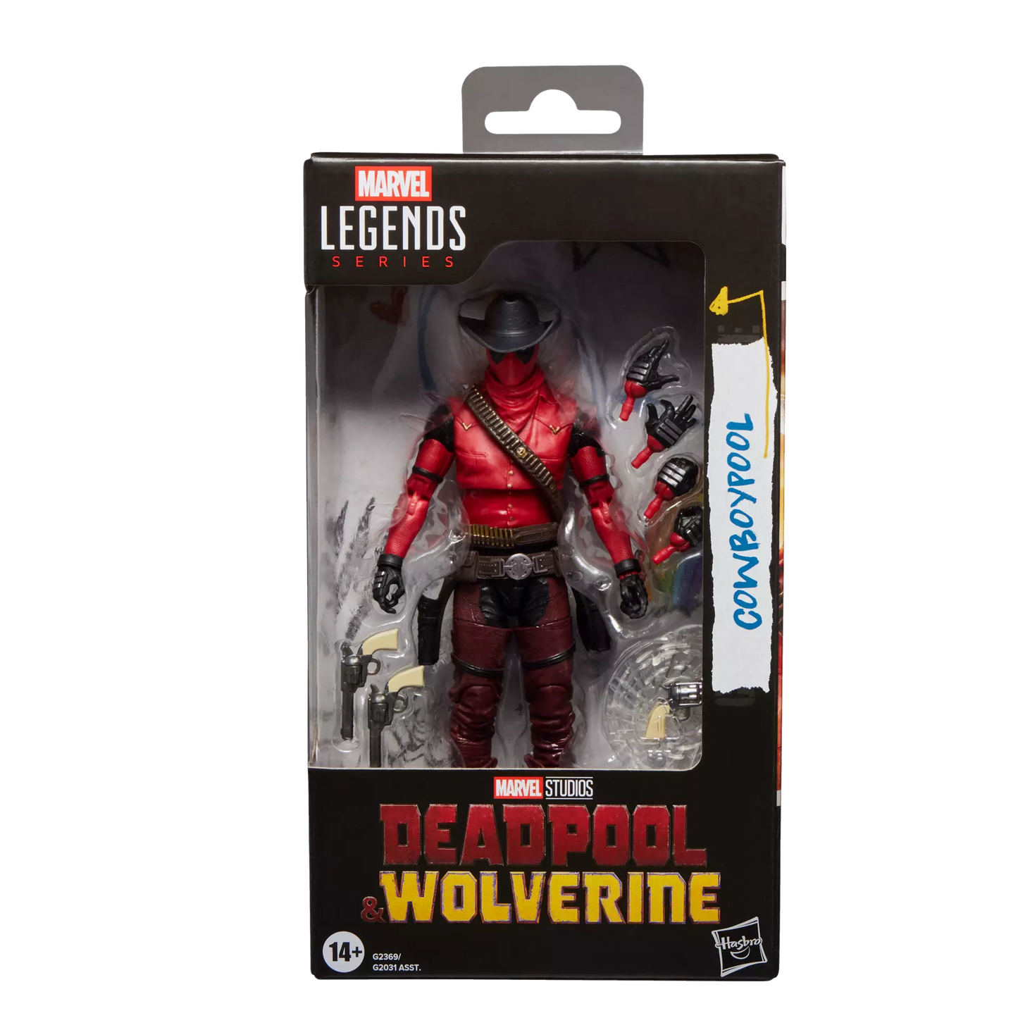 Hasbro Marvel Legends Series Deadpool & Wolverine Cowboypool