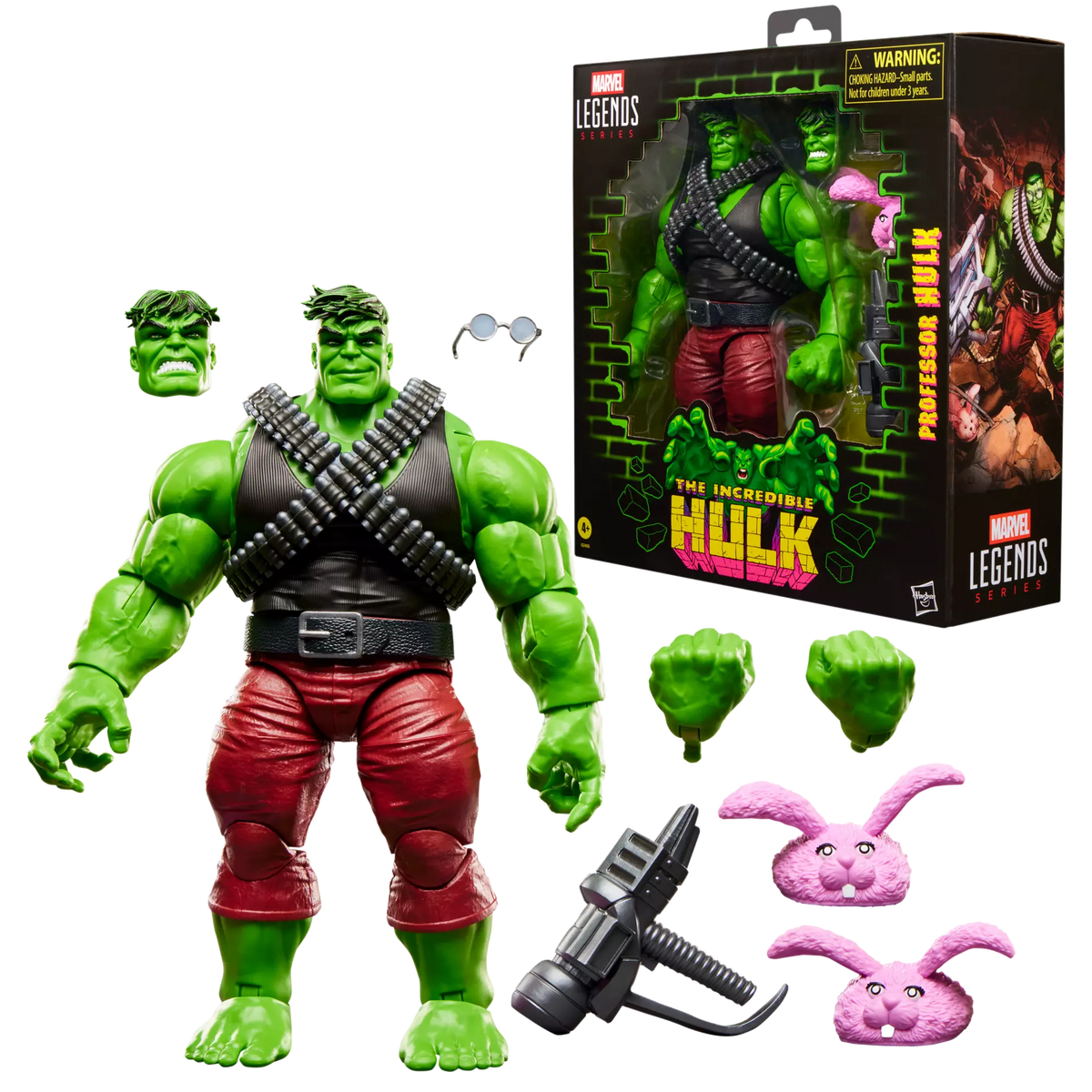 Hasbro Marvel Legends Series The Incredible Hulk Professor Hulk