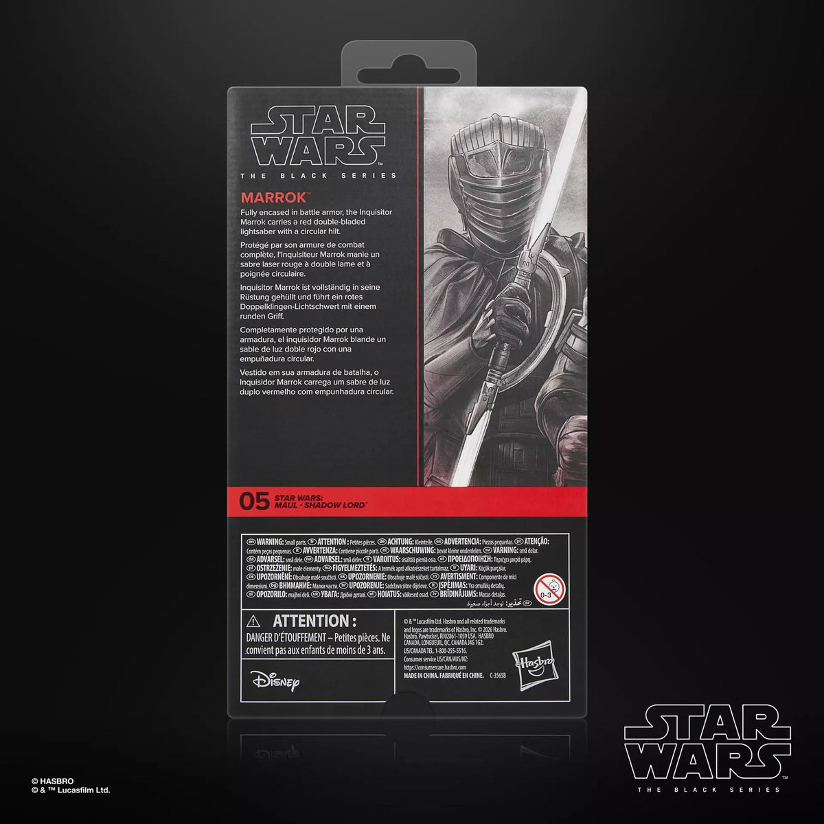 Hasbro Star Wars The Black Series Maul - Shadow Lord #05 Marrok