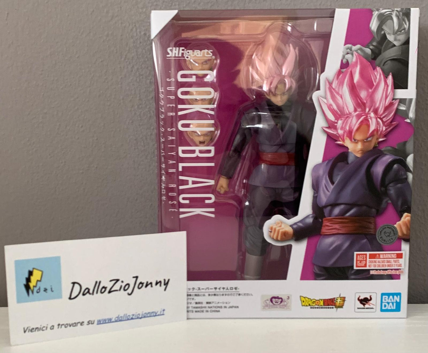 Bandai S.H.Figuarts Dragon Ball Super Goku Black Super Saiyan Rose