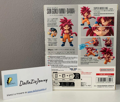 Bandai S.H.Figuarts Dragon Ball Daima Super Saiyan 4 Son Goku (Mini)
