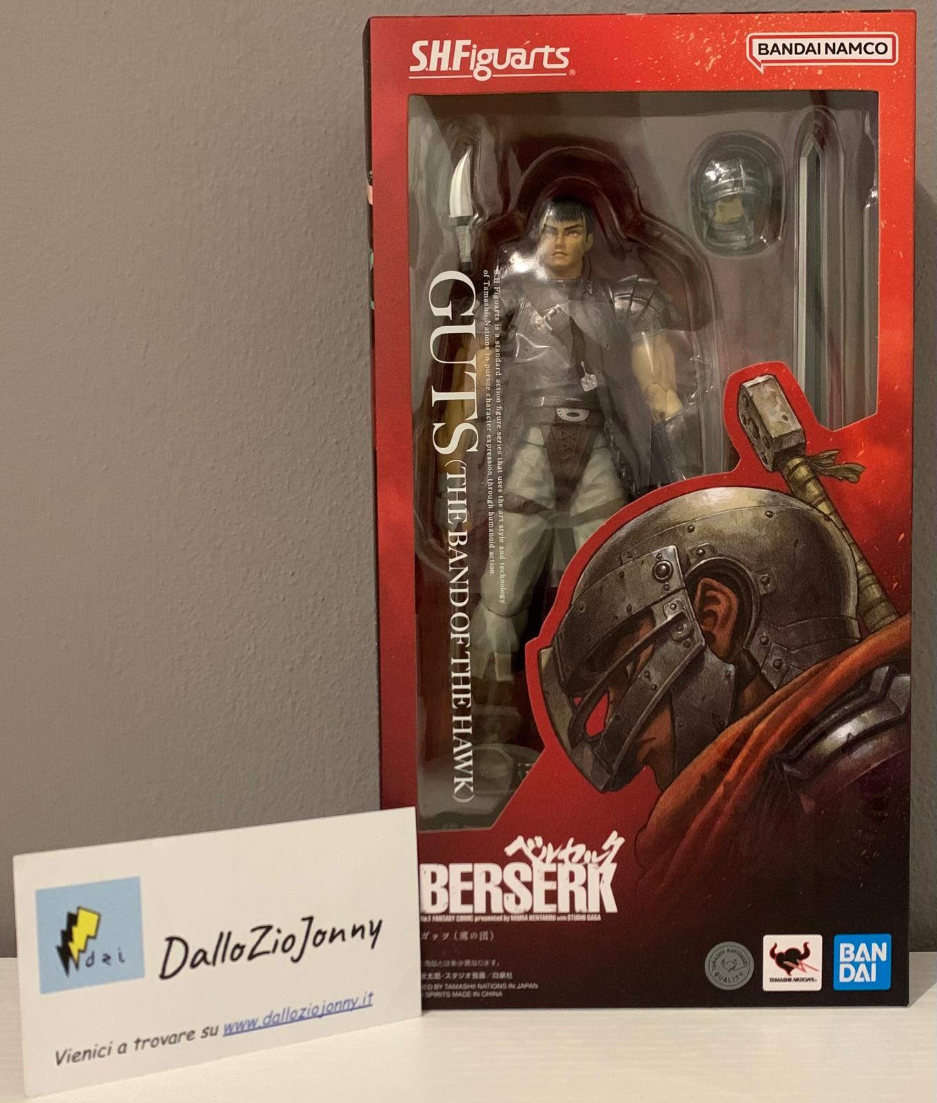 Bandai S.H.Figuarts Berserk Guts The Band Of The Hawk