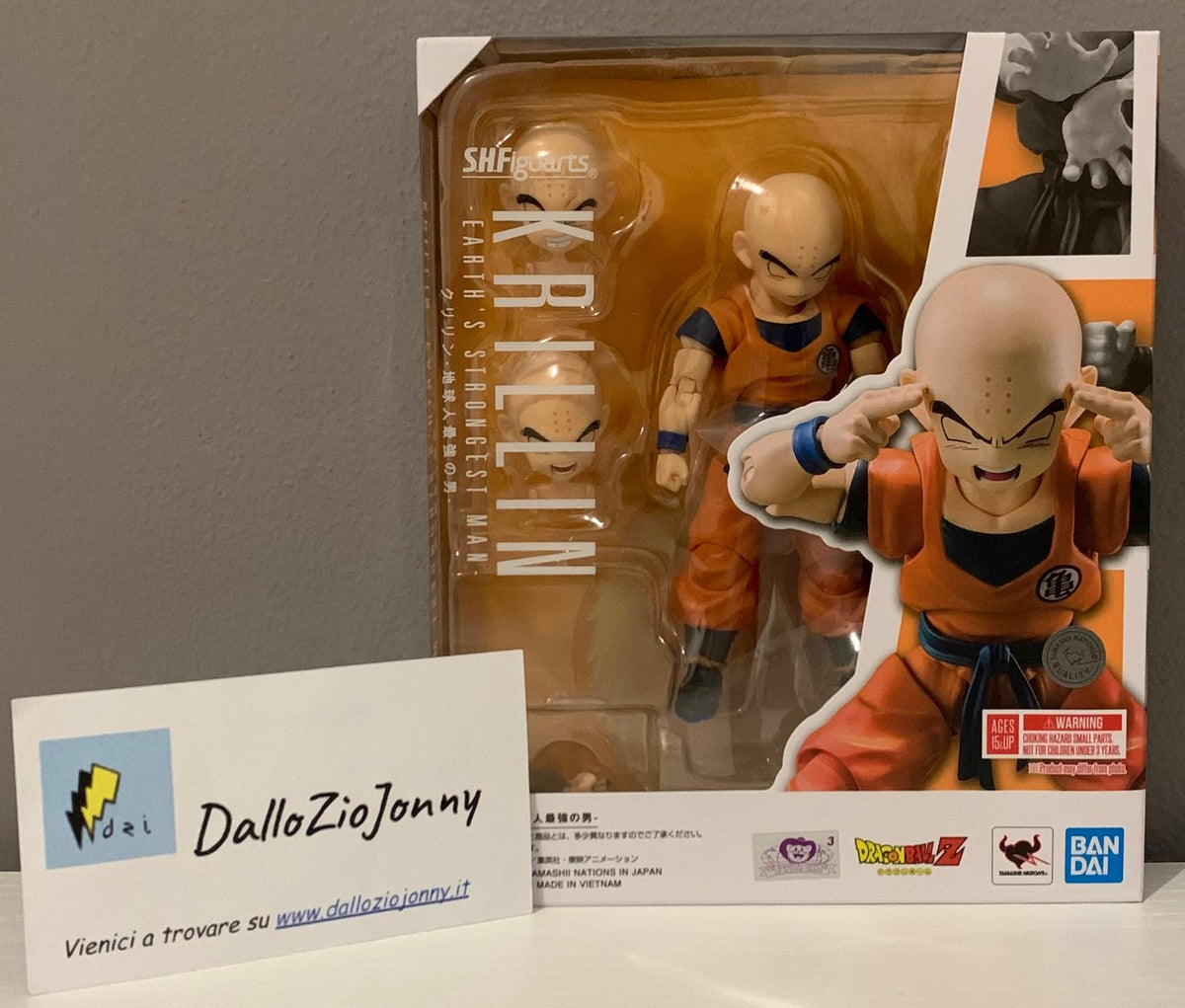 Bandai S.H.Figuarts Dragon Ball Z Krillin - Earth's Strongest Man -