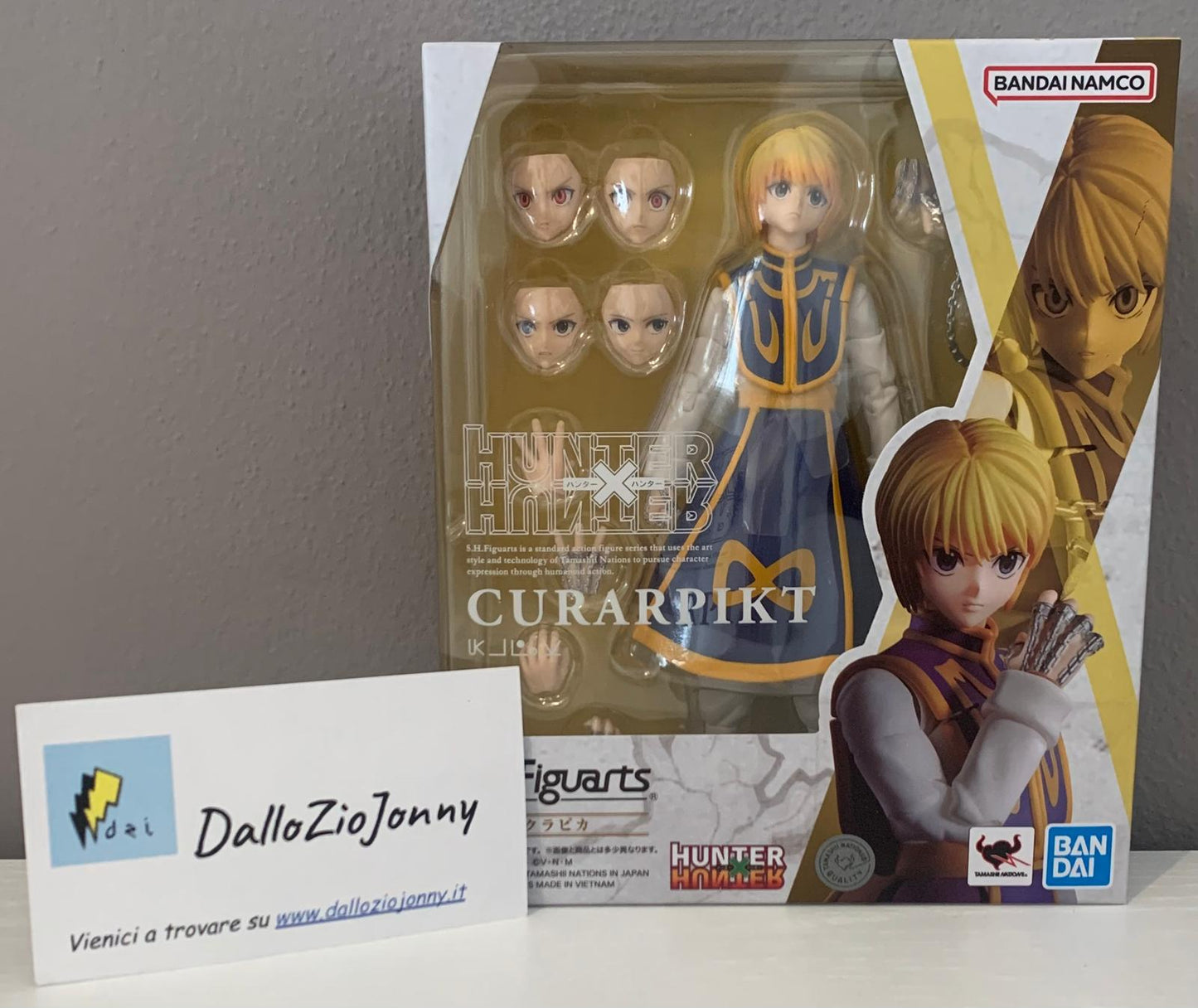 Bandai S.H.Figuarts Hunter X Hunter Curarpikt