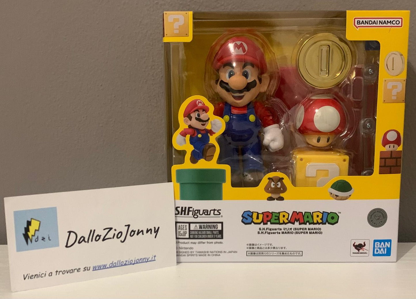 Bandai S.H.Figuarts Super Mario Mario