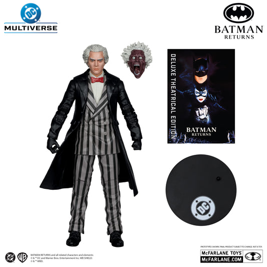 DC Multiverse Batman Returns Max Shreck Action Figure Deluxe Theatrical Edition Platinum Edition 18 cm McFarlane Toys