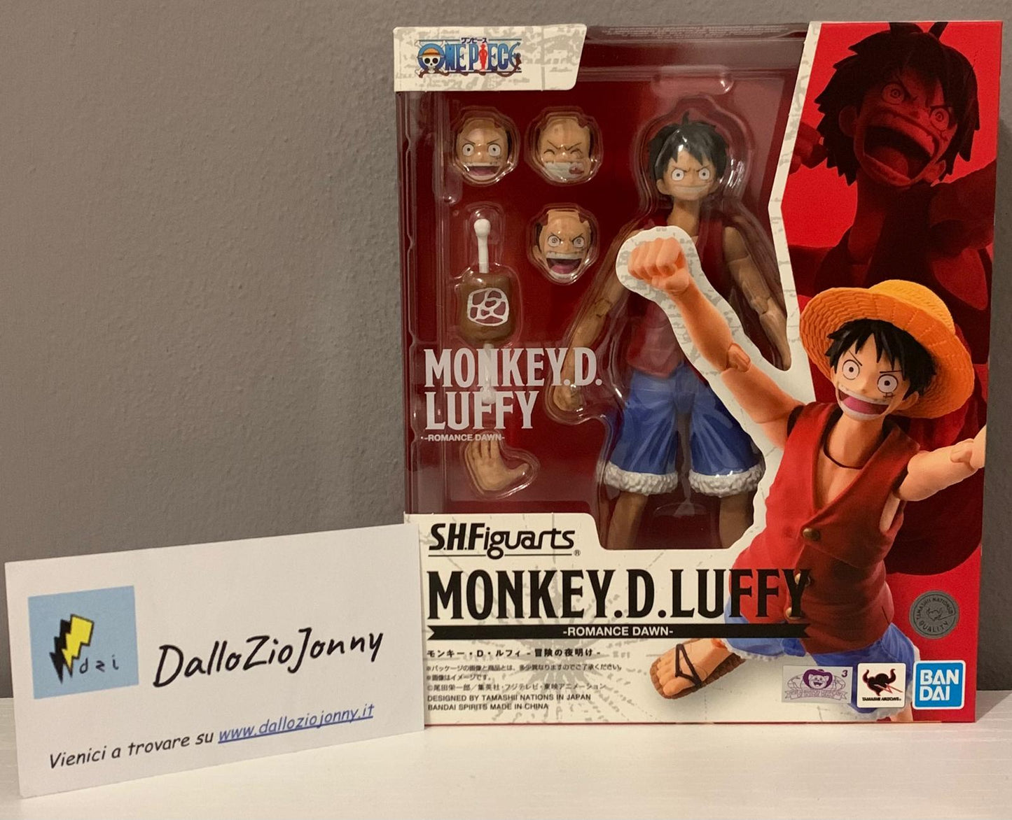 Bandai S.H.Figuarts One Piece Monkey.D.Luffy - Romance Dawn -