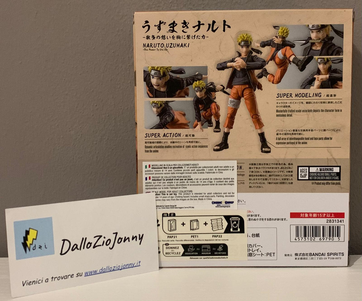 Bandai S.H.Figuarts Naruto Naruto Uzumaki - The Power To Unite -
