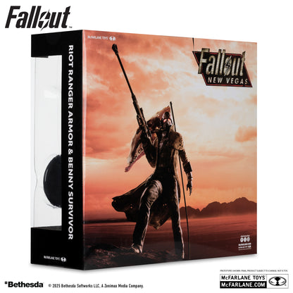 McFarlane Toys Fallout: New Vegas Riot Ranger Armor & Benny Survivor