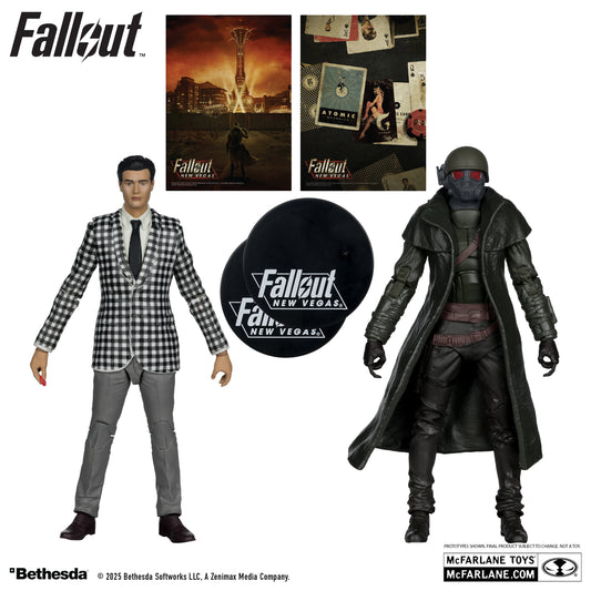Fallout: New Vegas Riot Ranger Armor & Benny Survivor 2 Pack Action Figure 18 cm McFarlane Toys
