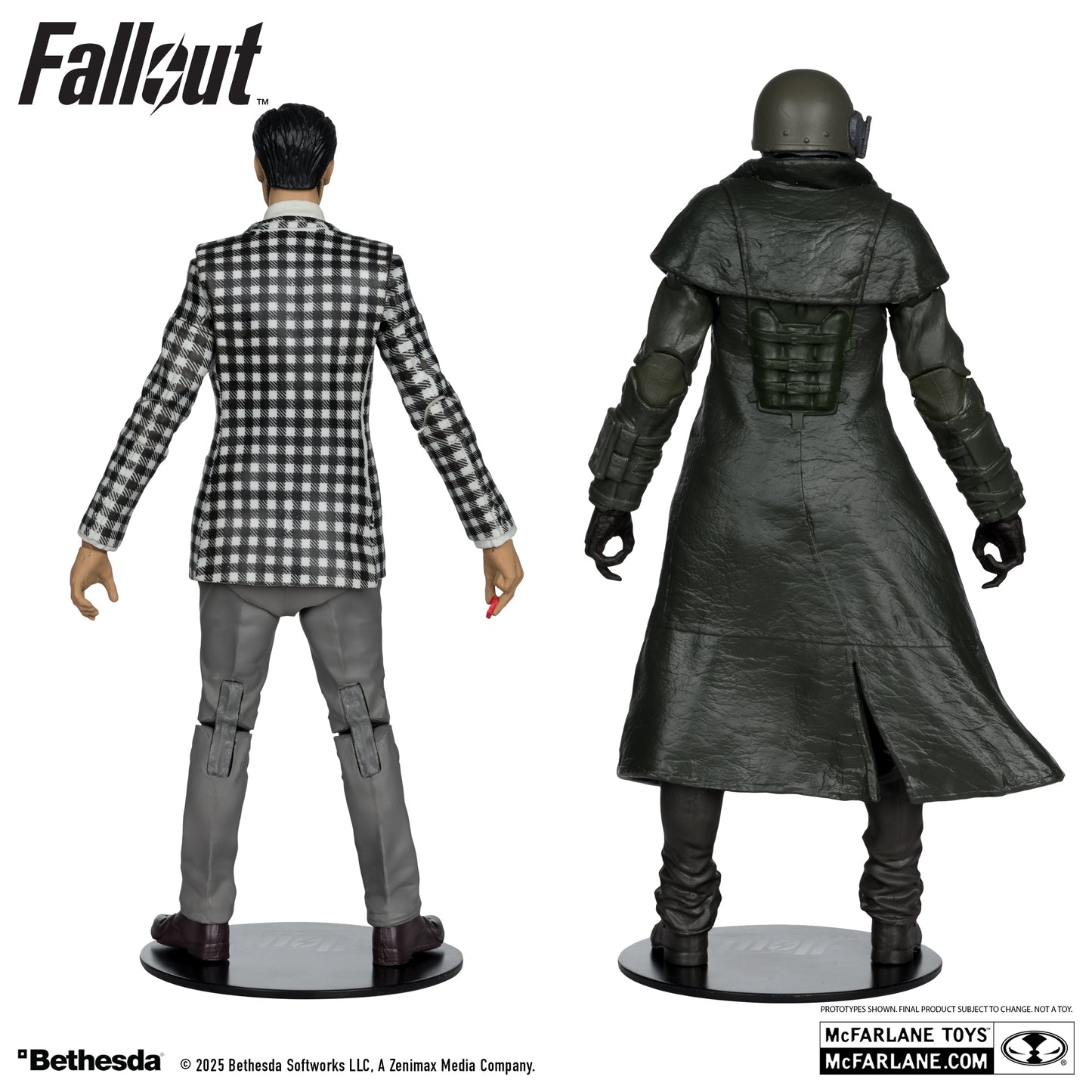 McFarlane Toys Fallout: New Vegas Riot Ranger Armor & Benny Survivor
