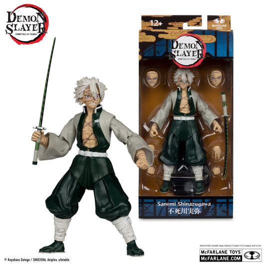 Demon Slayer Sanemi Shinazugawa Wave 7 Action Figure 18 cm McFarlane Toys