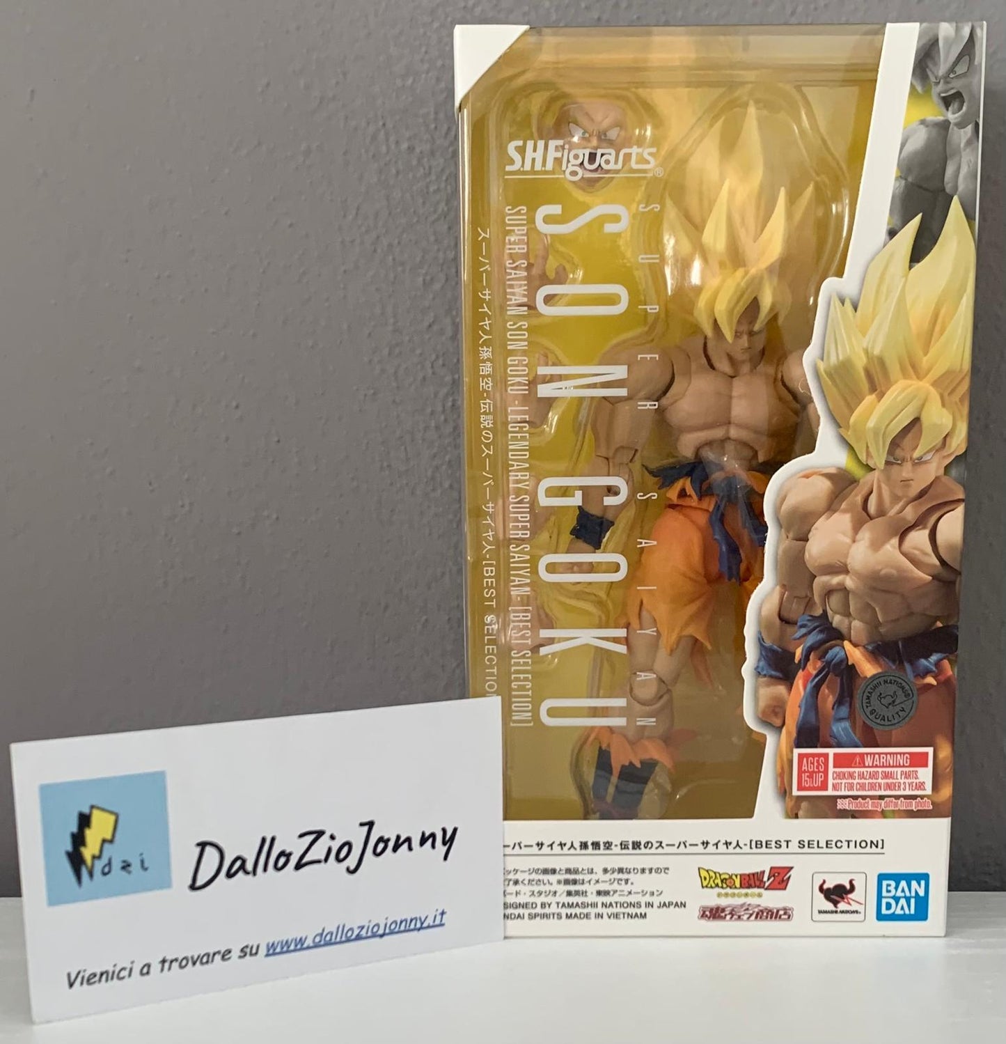 Bandai S.H.Figuarts Dragon Ball Z Super Saiyan Son Goku - Legendary Super Saiyan - Best Selection