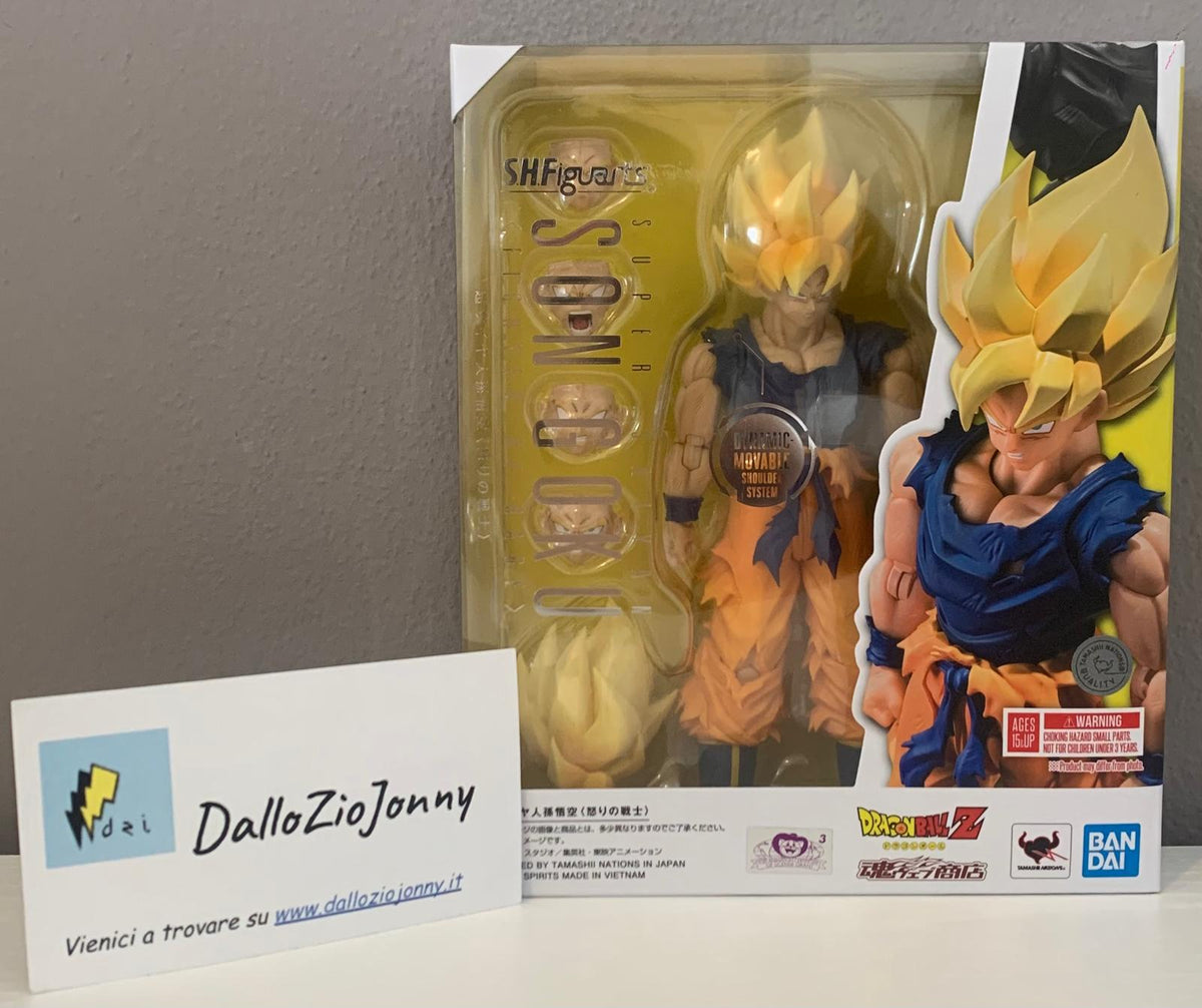 Bandai S.H.Figuarts Dragon Ball Z Super Saiyan Son Goku - Fighter Of Rage -