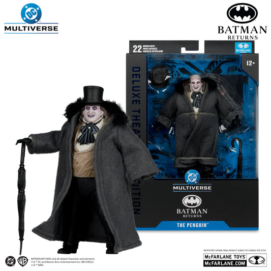 DC Multiverse Batman Returns The Penguin Action Figure Deluxe Theatrical Edition 18 cm McFarlane Toys