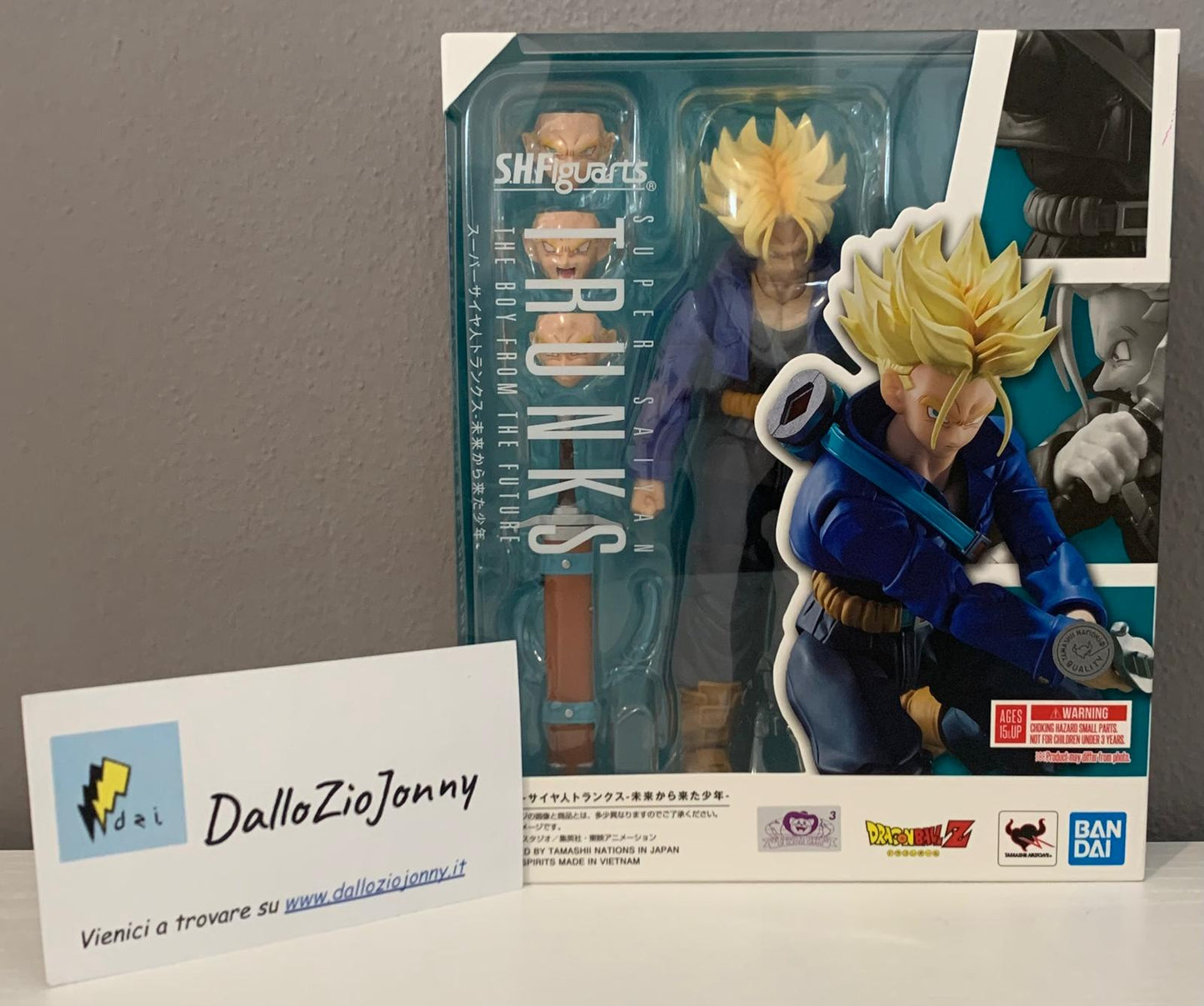Bandai S.H.Figuarts Dragon Ball Z Super Saiyan Trunks The Boy From The Future