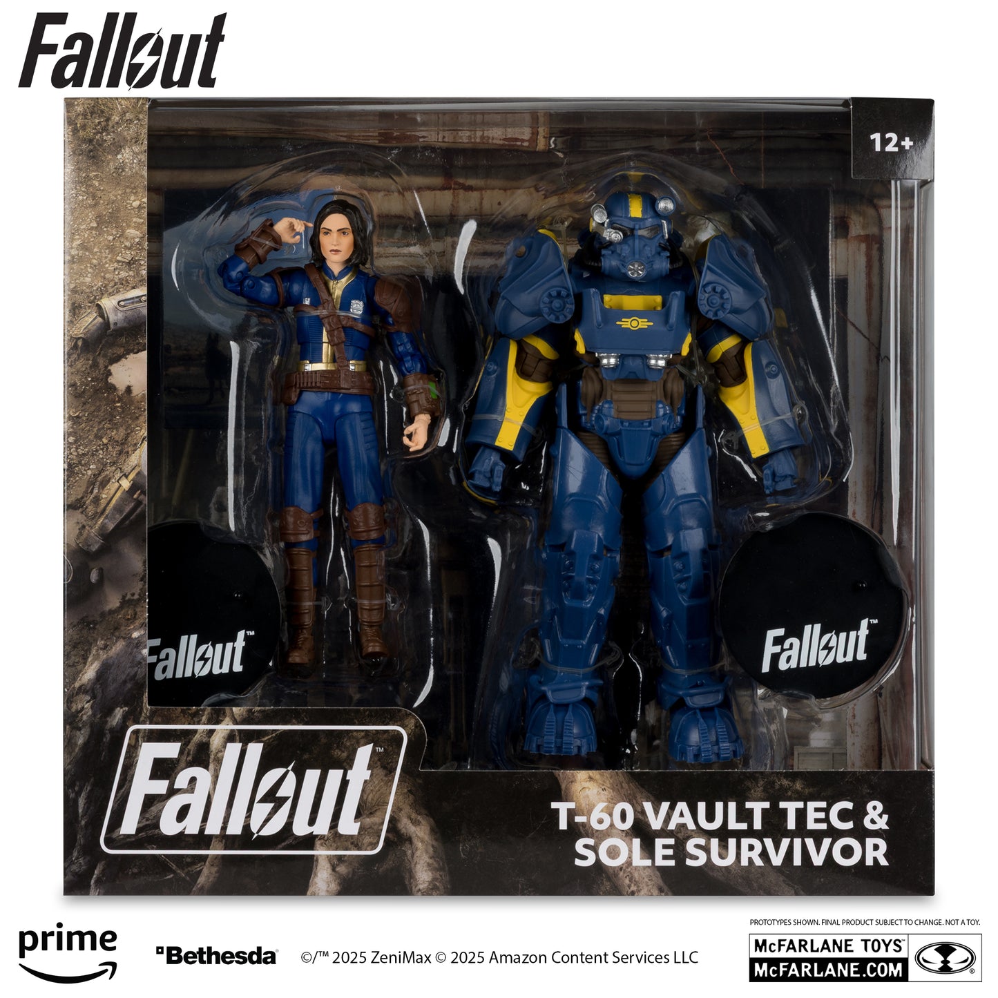 McFarlane Toys Fallout 4 T-60 Vault Tec & Sole Survivor