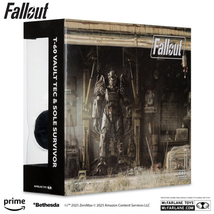 McFarlane Toys Fallout 4 T-60 Vault Tec & Sole Survivor